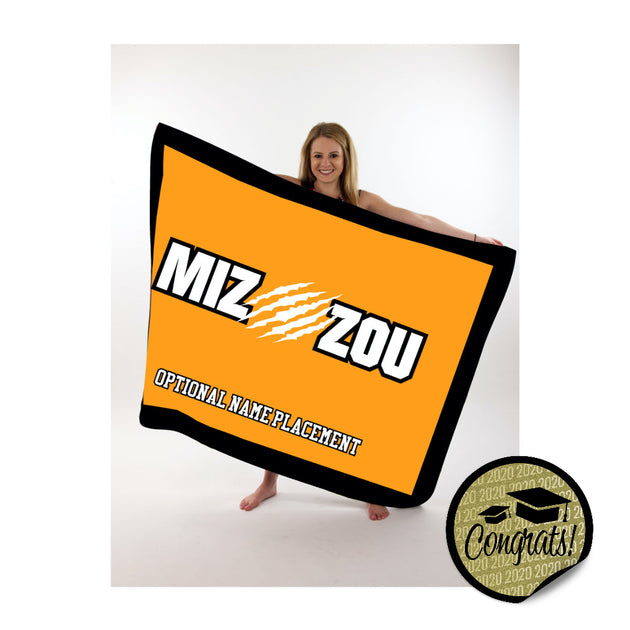Mizzou Large Blanket Nuvo Athletic
