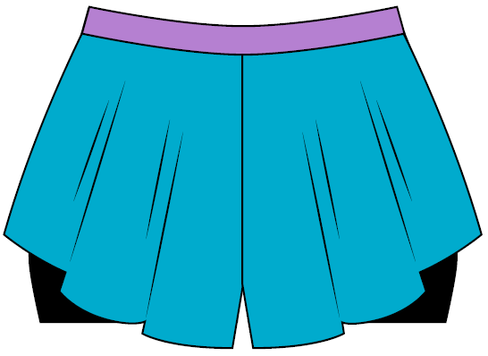 360 Elite - Iris "Butterfly" Shorts