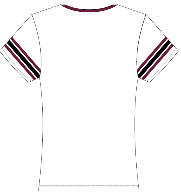 Pearland High School Parents - Cap Sleeve Tee w/Rhinestones