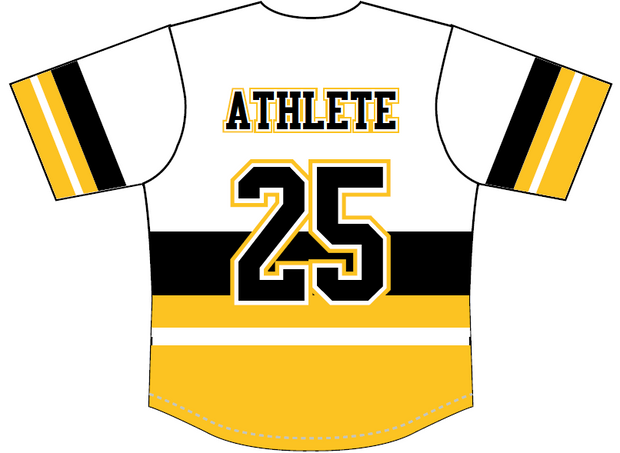 Chalkley Steelers - Full Button Baseball Jersey | Fan Jersey