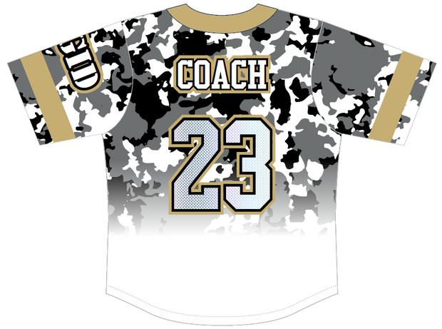 Elite Force - Full Button Baseball Jersey | Coach