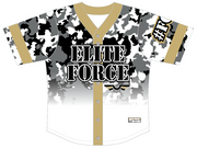 Elite Force - Full Button Baseball Jersey | Coach