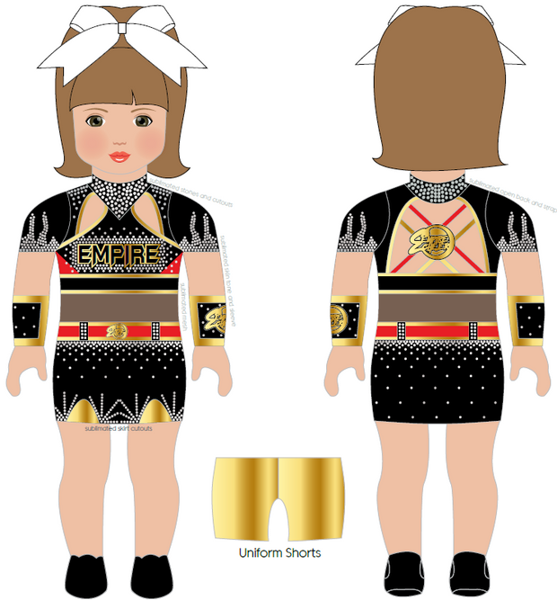 Empire Cheer - AG Doll Uniform