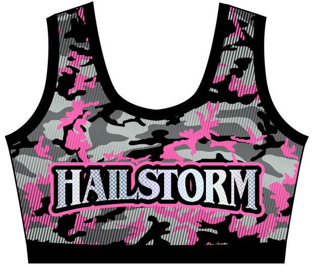 Hailstorm - Jasmine Sport Bra | Pink Camo