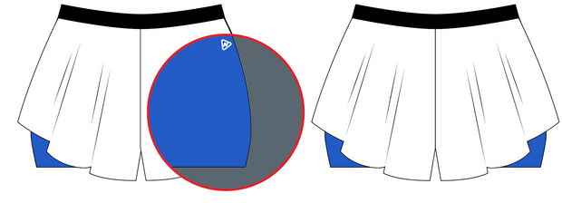 Kobalt - Iris "Butterfly" Shorts