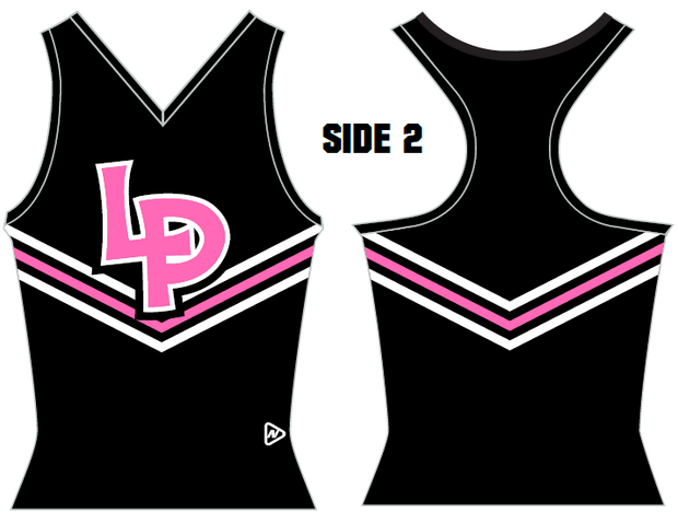 La Porte - "V" Neck Reversible Kelsie Tank