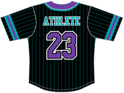 Legendary Wildcats - Full Button Baseball Jersey