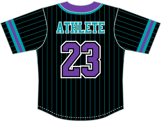 Legendary Wildcats - Full Button Baseball Jersey