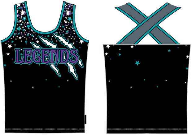 Legendary Wildcats - Robyn Fitted Tank