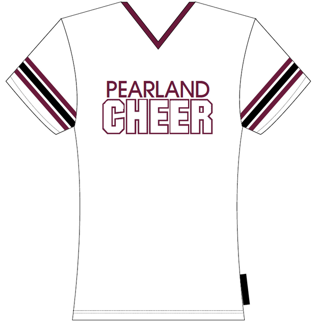 Pearland High School Parents - Cap Sleeve Tee w/Rhinestones