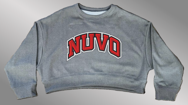 Omega Crop Sweatshirt | Arch Font