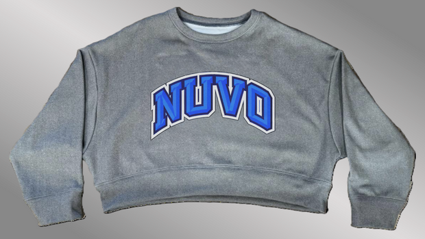 Omega Crop Sweatshirt | Arch Font