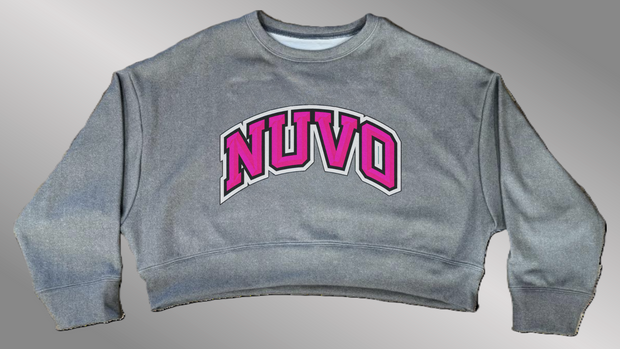 Omega Crop Sweatshirt | Arch Font