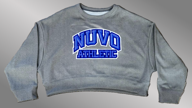 Omega Crop Sweatshirt | Arch & Bridge Font