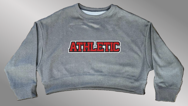 Omega Crop Sweatshirt | Bridge Font