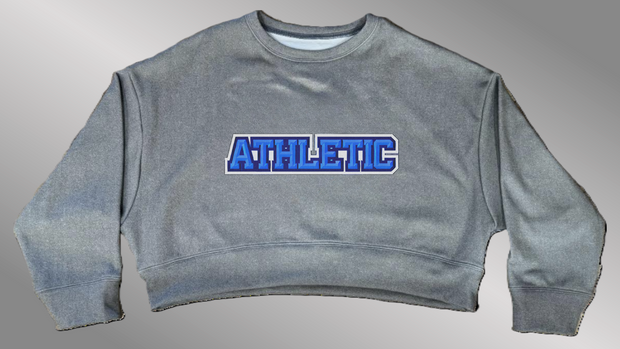 Omega Crop Sweatshirt | Bridge Font