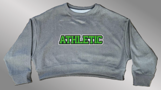 Omega Crop Sweatshirt | Bridge Font