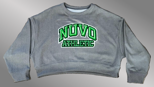Omega Crop Sweatshirt | Arch & Bridge Font