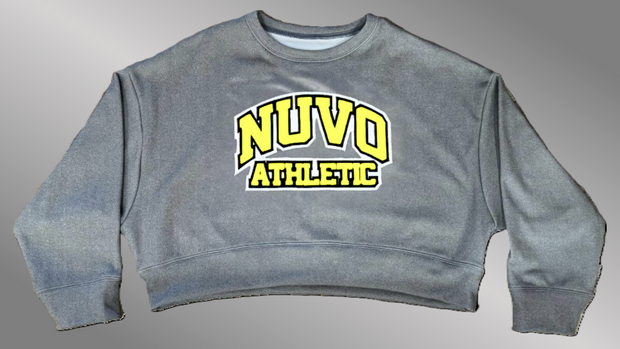 Omega Crop Sweatshirt | Arch & Bridge Font