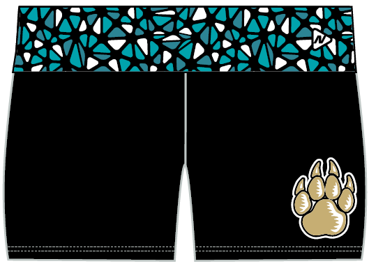 PYCA - High Waist Fierce Active Shorts