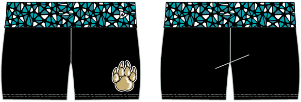 PYCA - High Waist Fierce Active Shorts