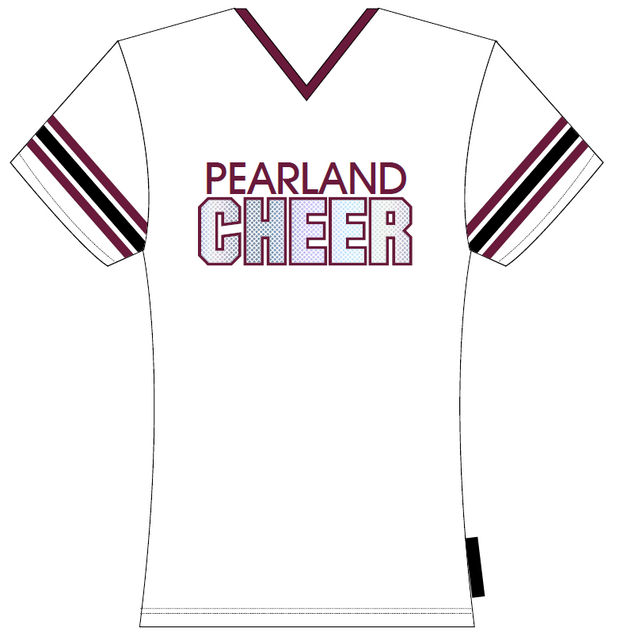 Pearland High School Parents - Cap Sleeve Tee w/Rhinestones