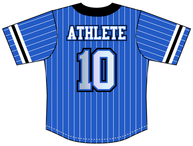 Phantom - Full Button Baseball Jersey