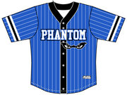 Phantom - Full Button Baseball Jersey