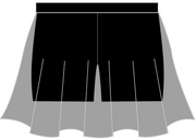 Phantom - Mesh Flutter Skirt