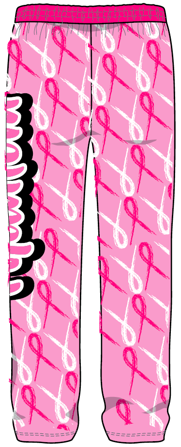 Phantom Pink Awareness | PJ Pants
