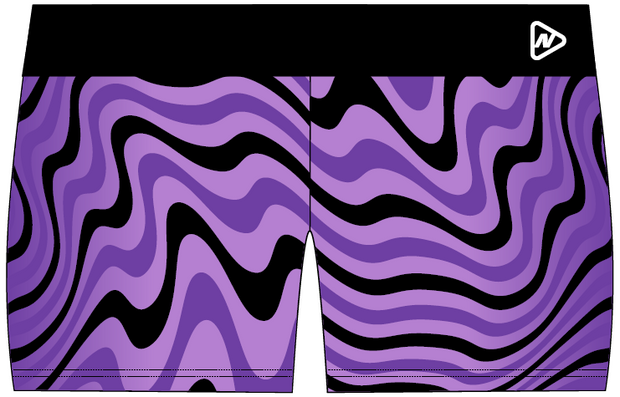 Pride - Fierce Active Shorts | Purple
