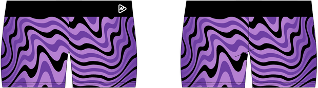 Pride - Fierce Active Shorts | Purple