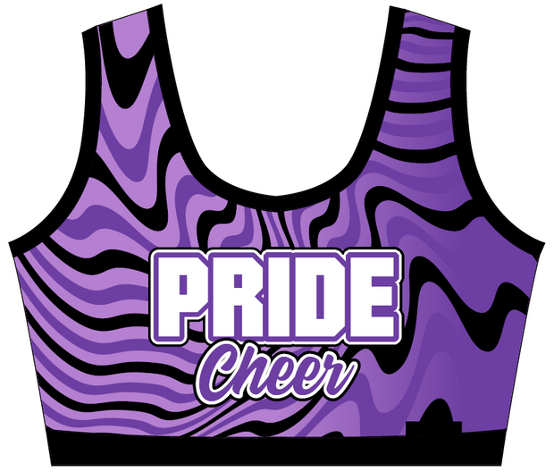 Pride - Kourtney Sports Bra | Purple