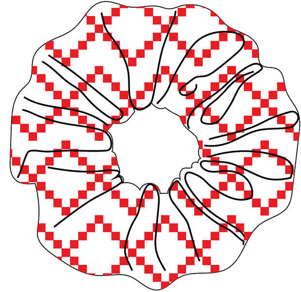 Xtreme Heat -  Red Scrunchie