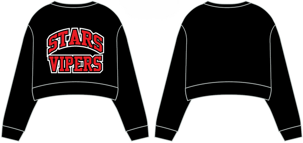 Stars Vipers - Omega Crop Sweatshirt
