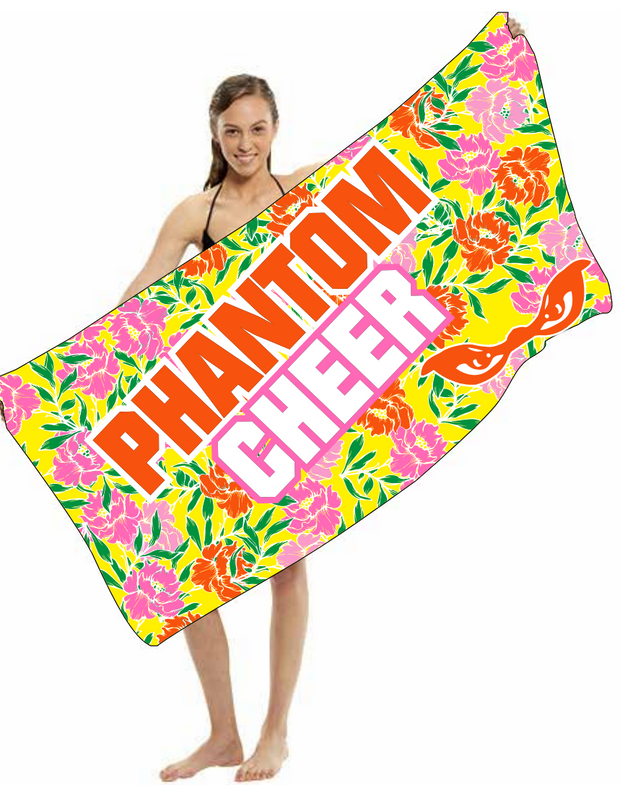 Phantom Cheer - Shammy Beach Towel