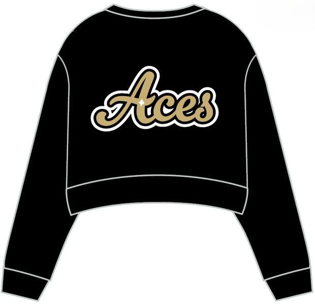 Texas Aces - Omega Crop Sweatshirt | XMAS