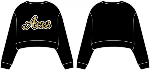Texas Aces - Omega Crop Sweatshirt | XMAS