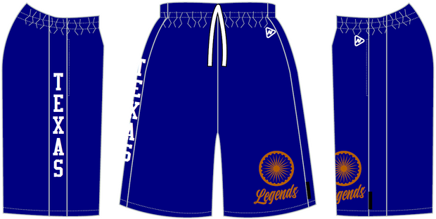 Texas Legends - Men's Athletic Shorts | NAVY