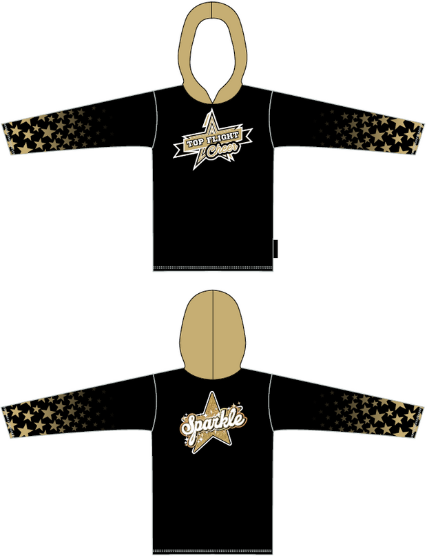 Top Flight - Hooded Long Sleeve Tee | Sparkle
