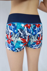USA Stars Fierce Active Shorts
