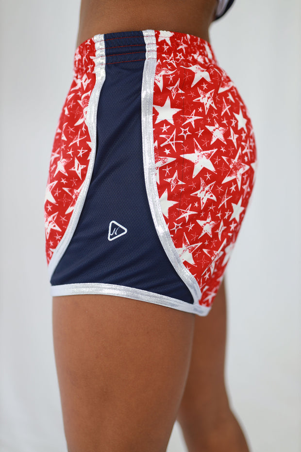 USA Stars Runner Shorts