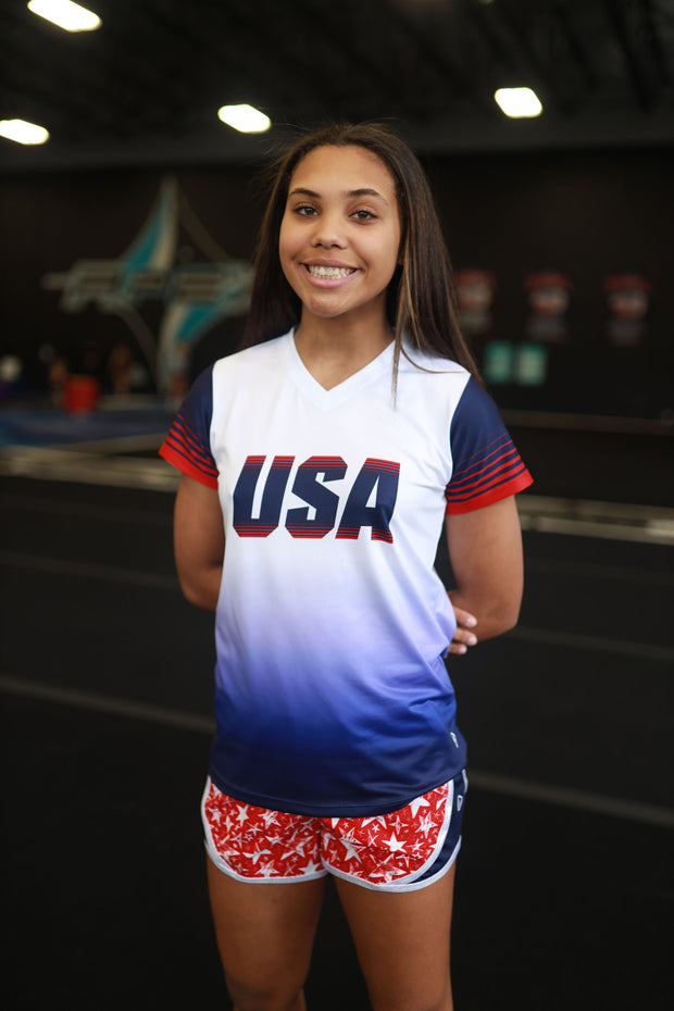 USA Stars Runner Shorts