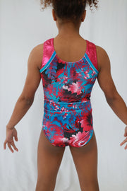 Velvet Floral Fit - Practice Leotard