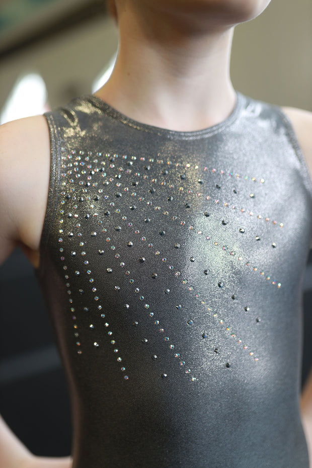 Mystic Gun Metal Gray - Practice Leotard