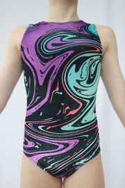 Velvet Psychedelic Craze - Practice Leotard