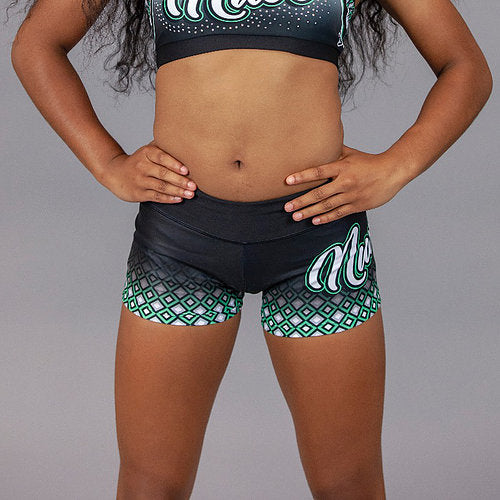 Famous Fierce Active Shorts in Green