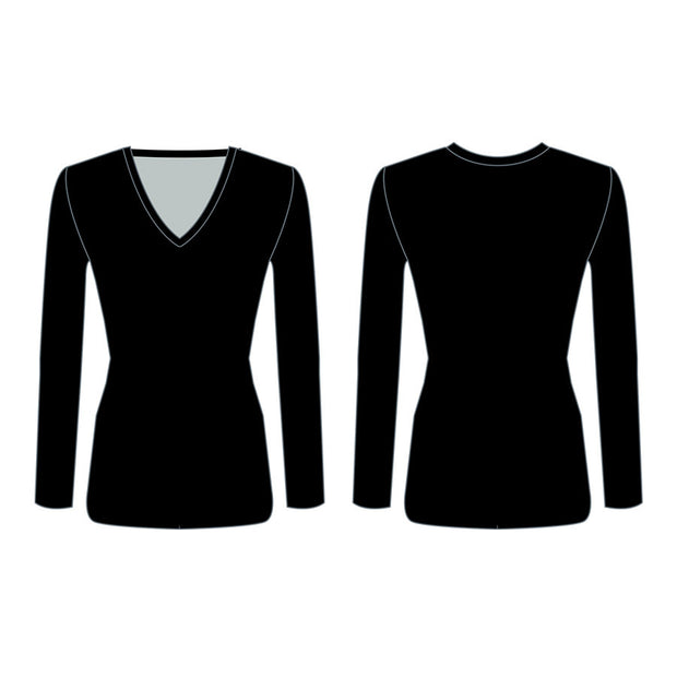 EPOCH Long Sleeve V-Neck Tee