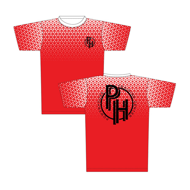 Powerhouse TNT Athletic Tee in Red