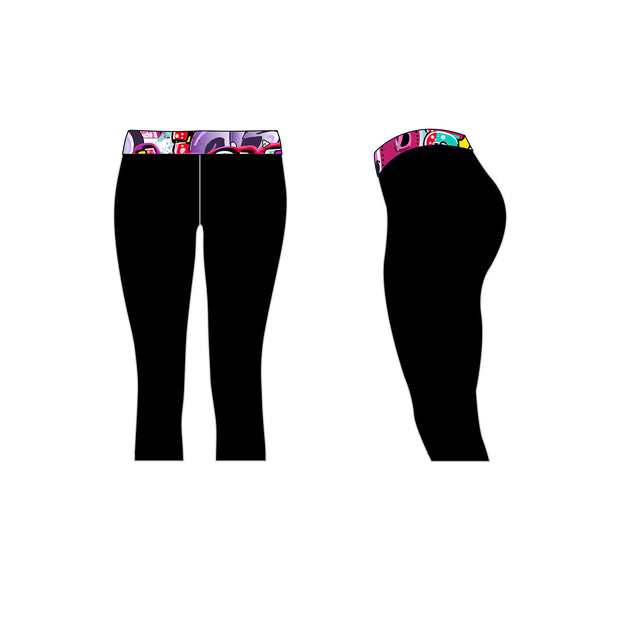 New York All-Stars Graffiti London Capris